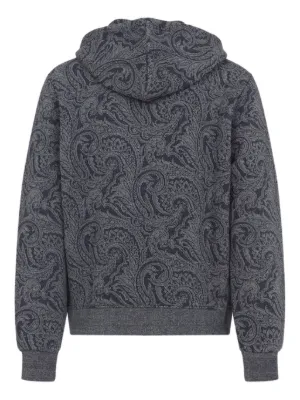 【送料&関税込】Etro Sweater Etro Mens Stitch Logo Sweater Black