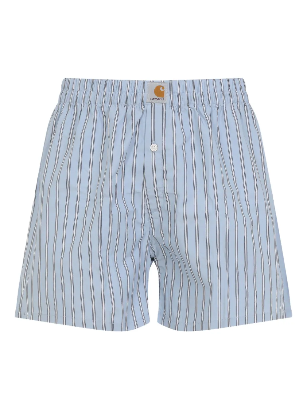 Carhartt WIP Gestreepte boxershorts Blauw