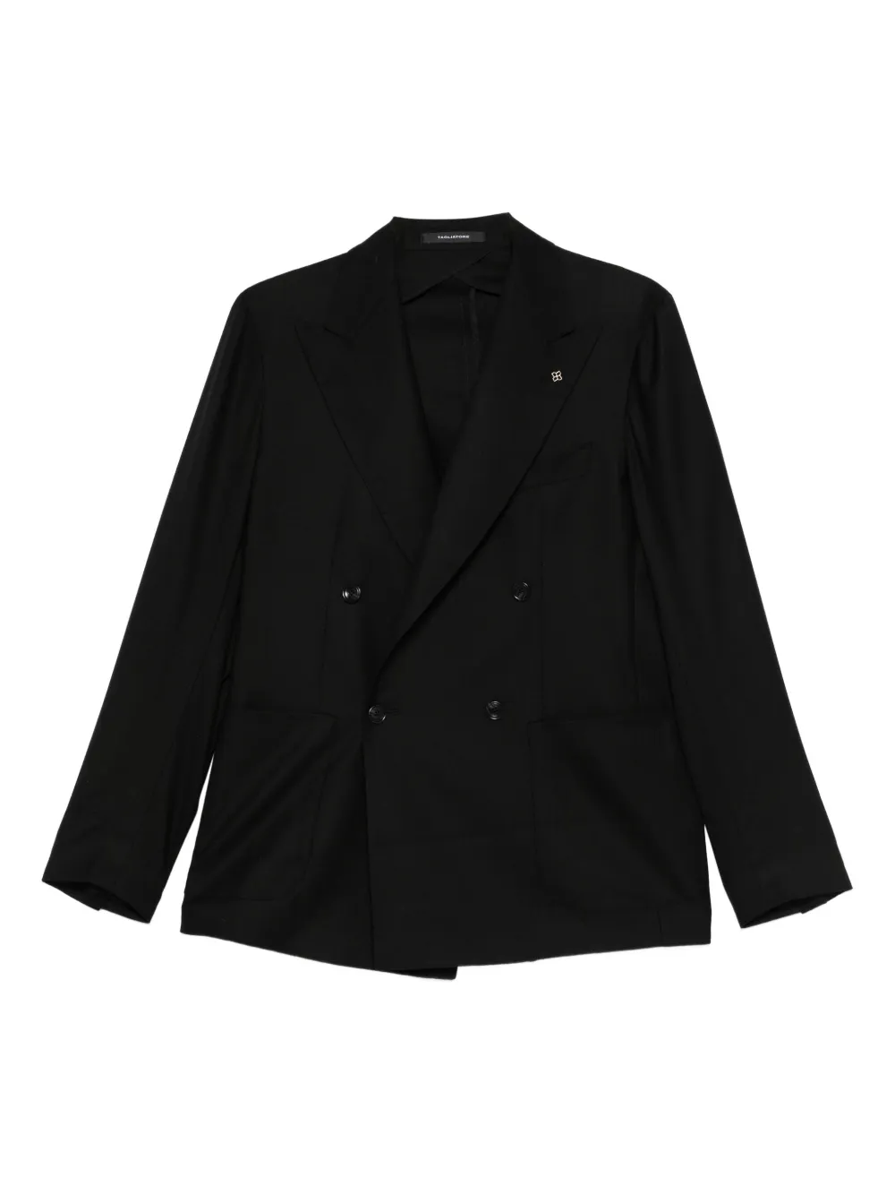 Tagliatore double-breasted blazer Zwart