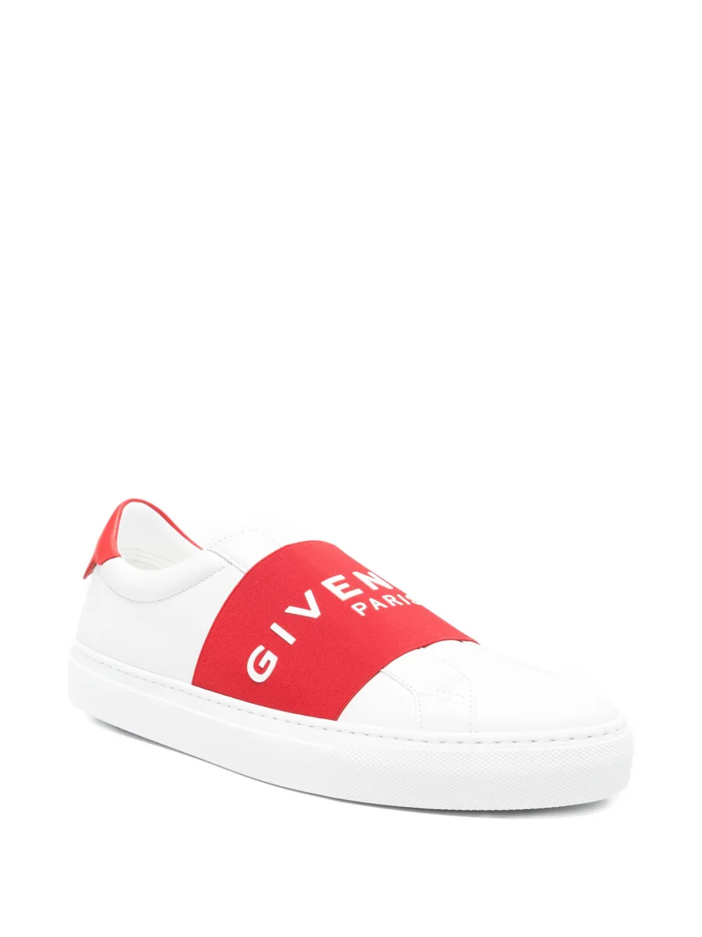 Givenchy logo-print sneakers Wit