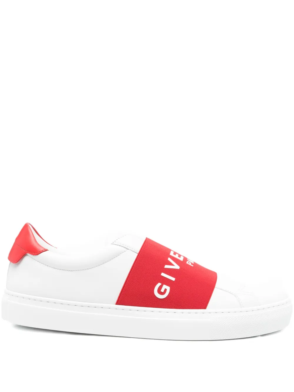 Givenchy logo-print sneakers Wit