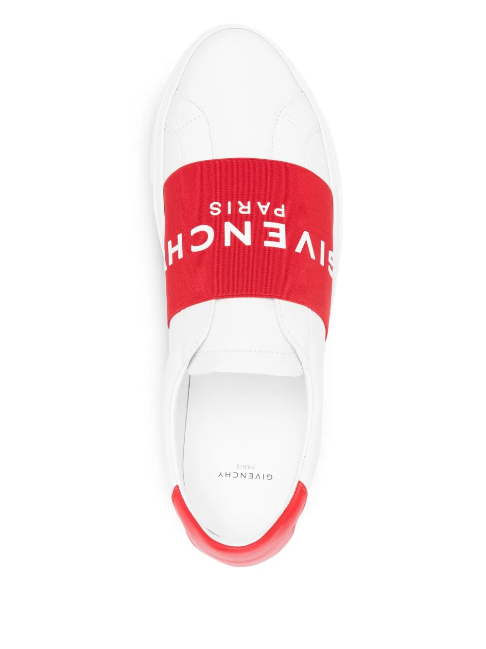 Givenchy logo-print sneakers Wit