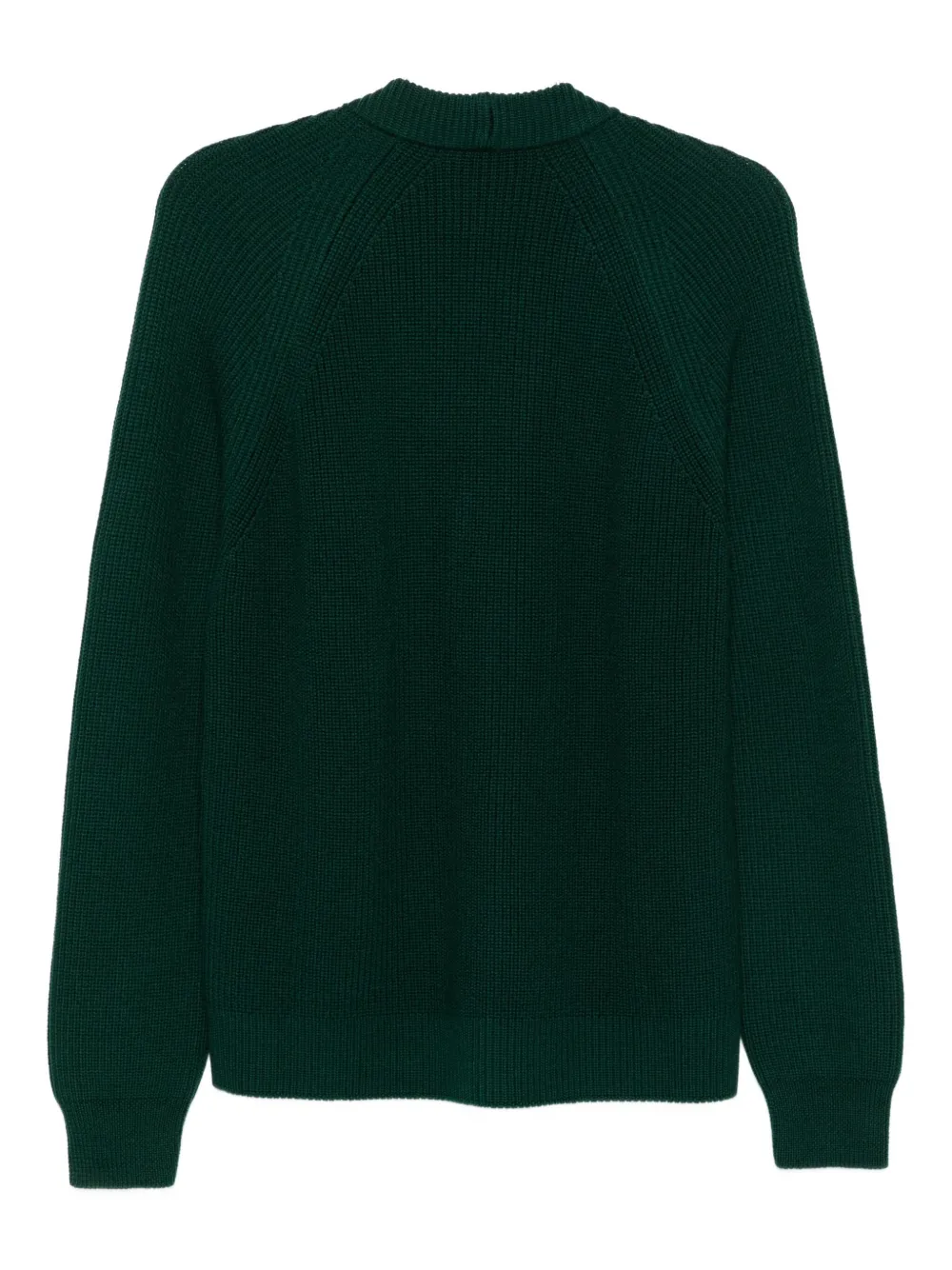 Zanone virgin-wool cardigan Groen