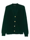 Zanone virgin-wool cardigan - Green