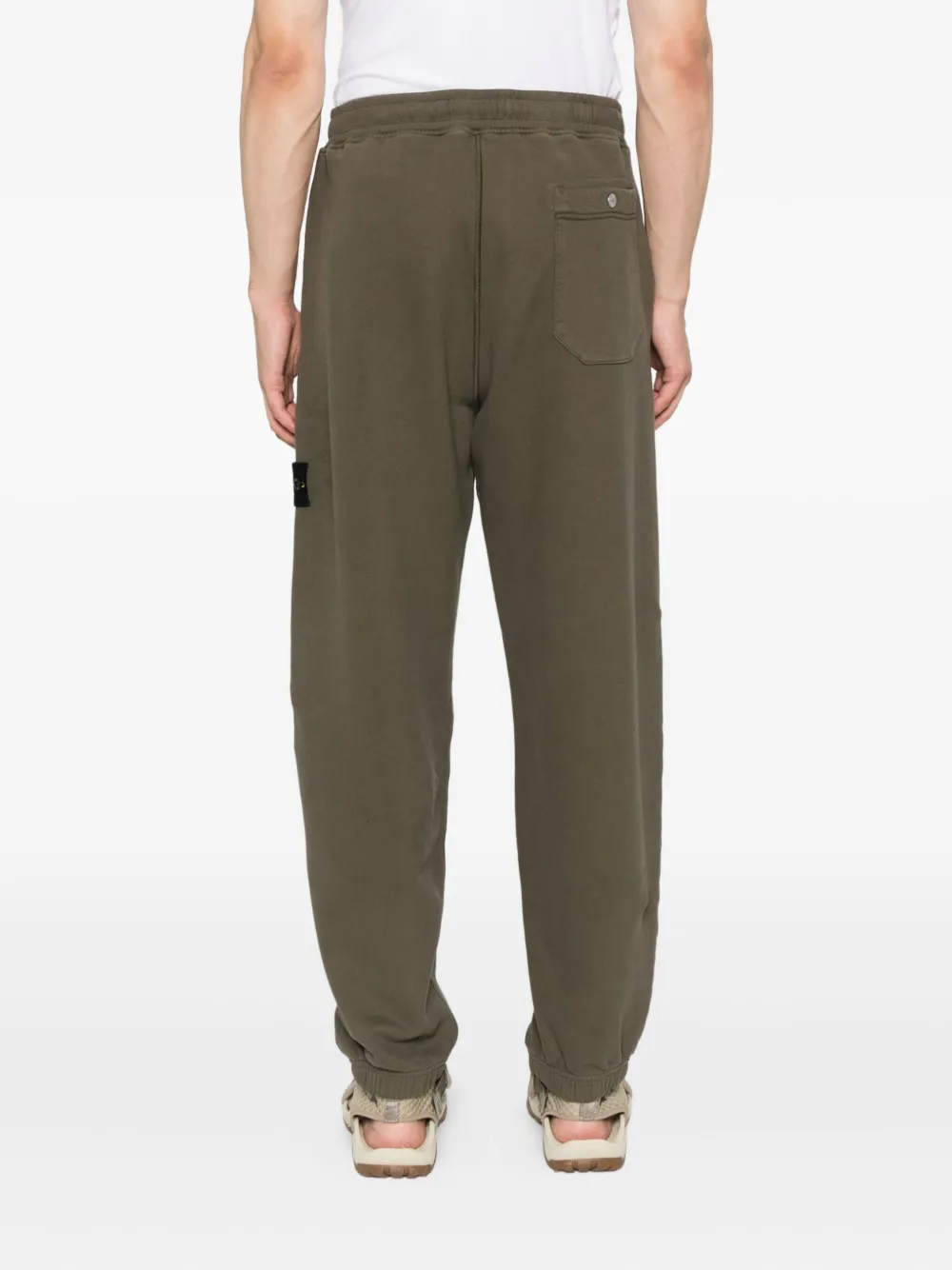Stone Island Joggingbroek met opgestikte zak Groen