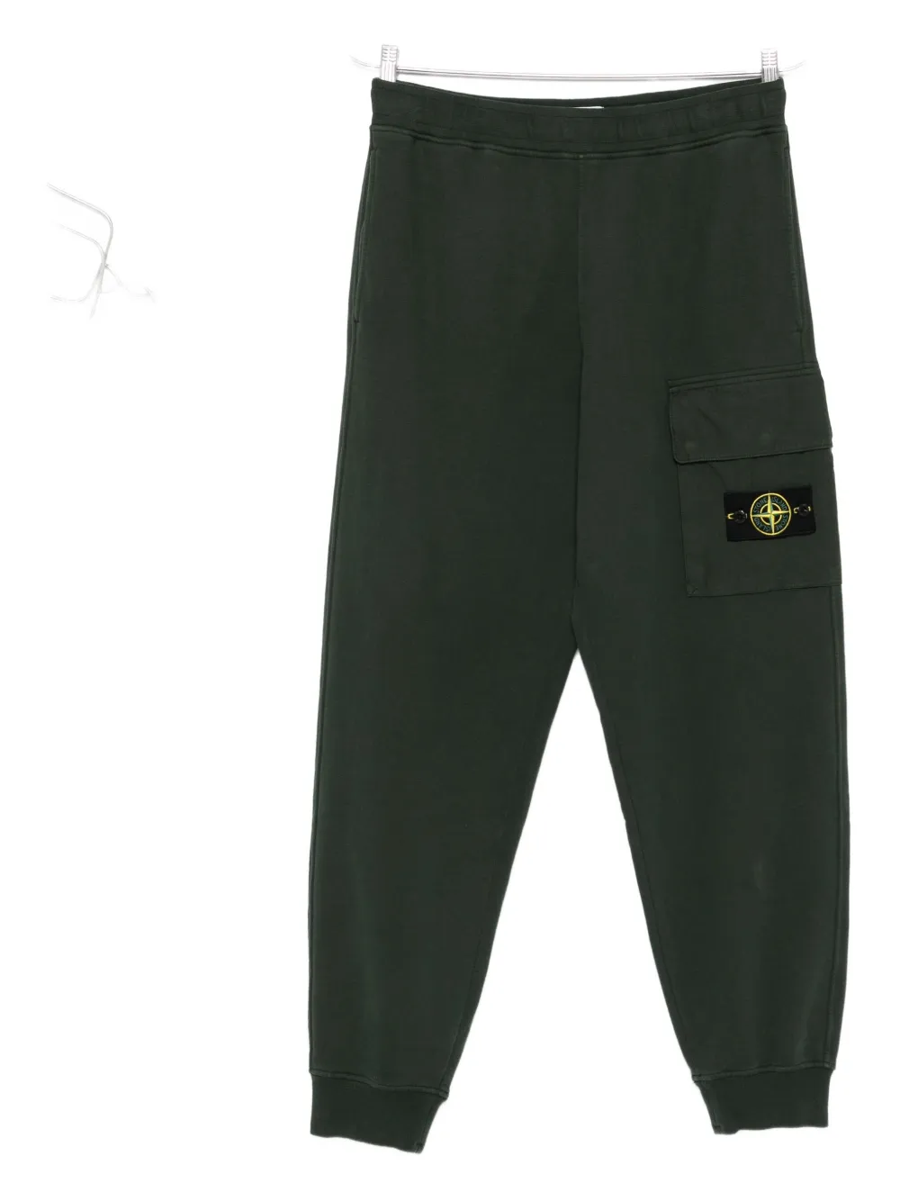 Stone Island patch-pocket track pants Groen