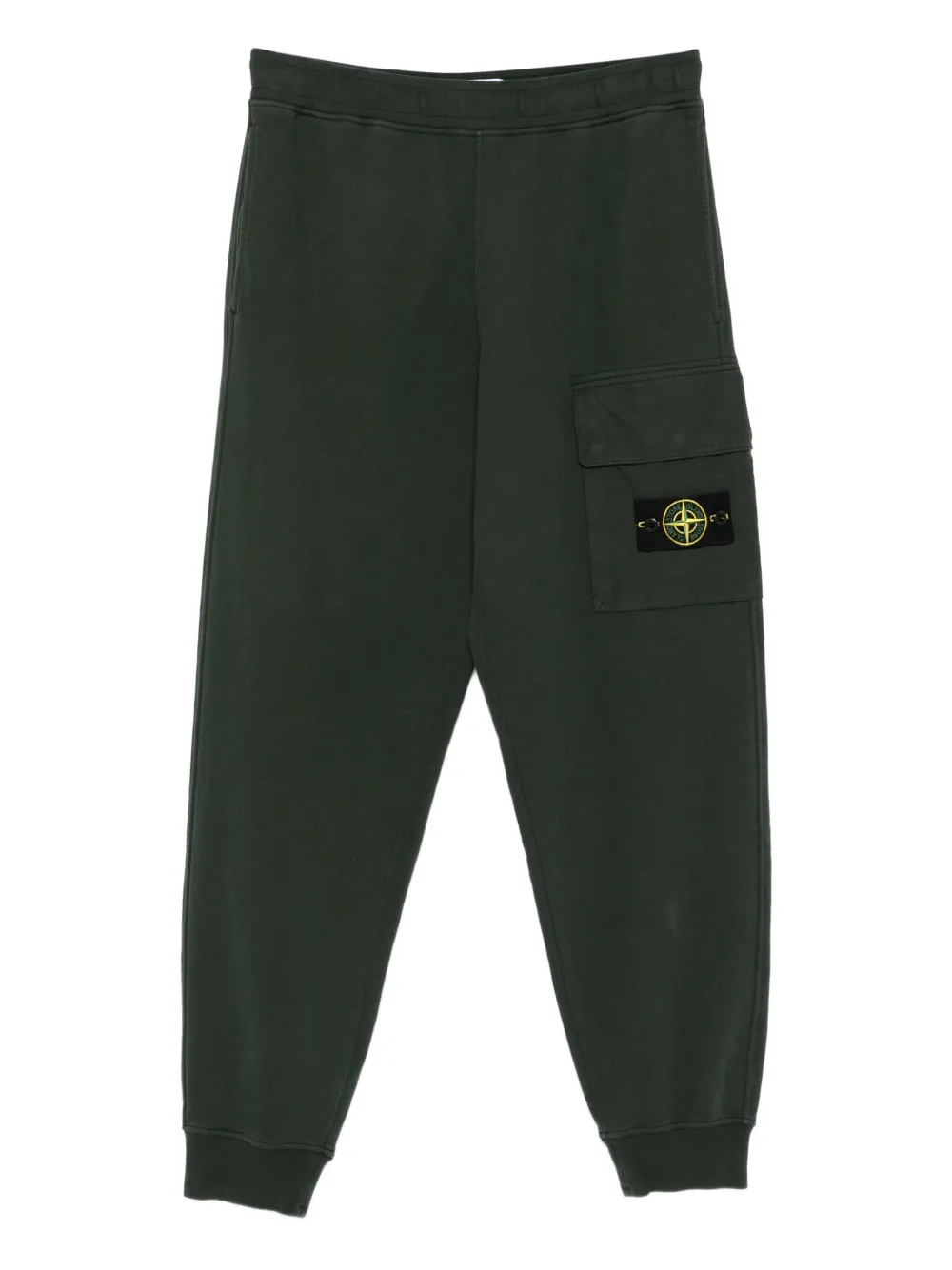 Stone Island patch-pocket track pants | Green | Image 1