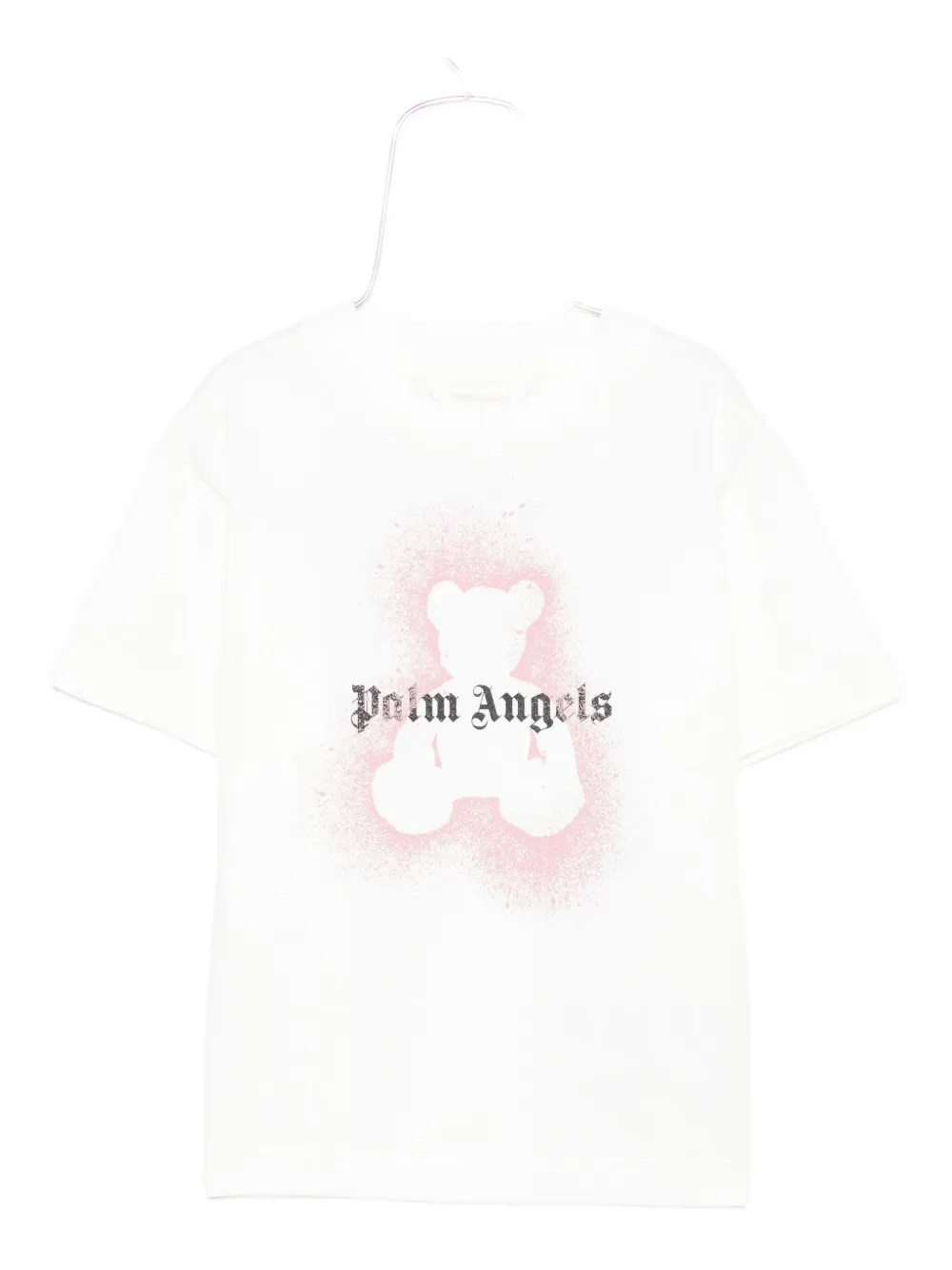 Palm Angels Kids bear-print t-shirt Wit