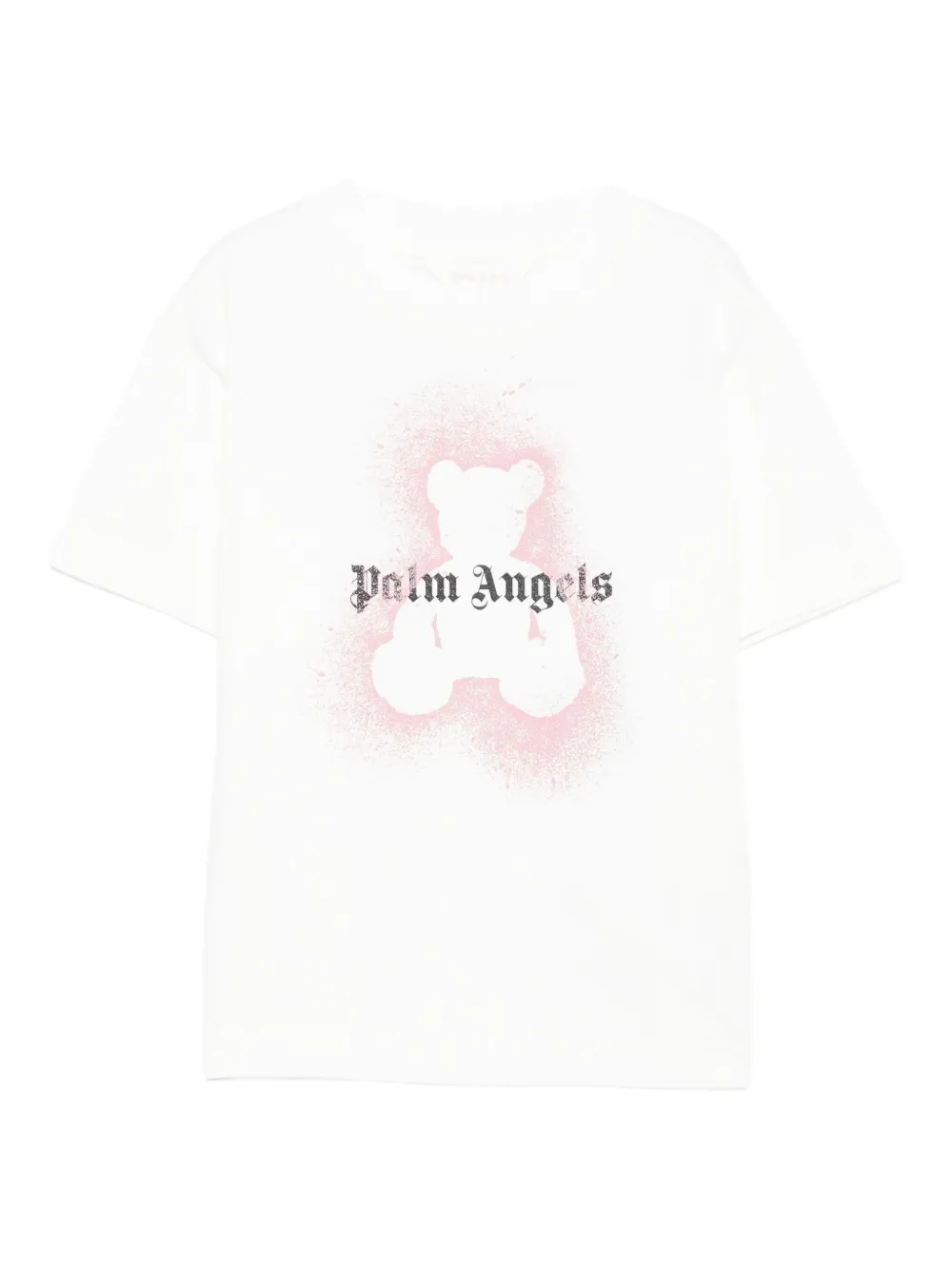 Palm Angels Kids bear-print t-shirt Wit