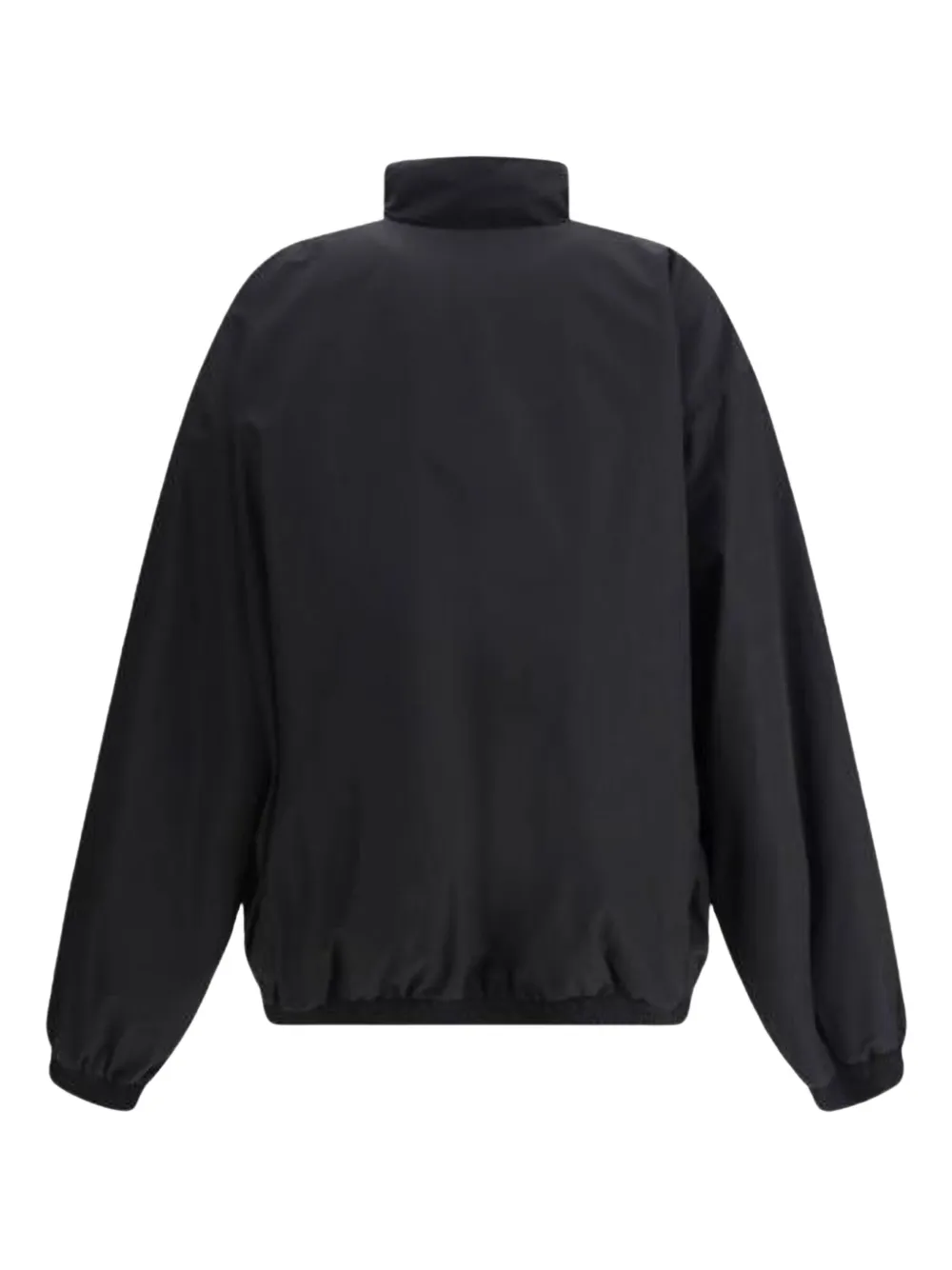 Balenciaga logo-embroidered jacket Zwart