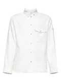 Moncler x FRGMT patch-pocket cotton shirt - White