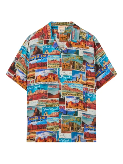 Champion postcard-print shirt