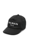 Balmain Kids logo-embroidered baseball cap - Black