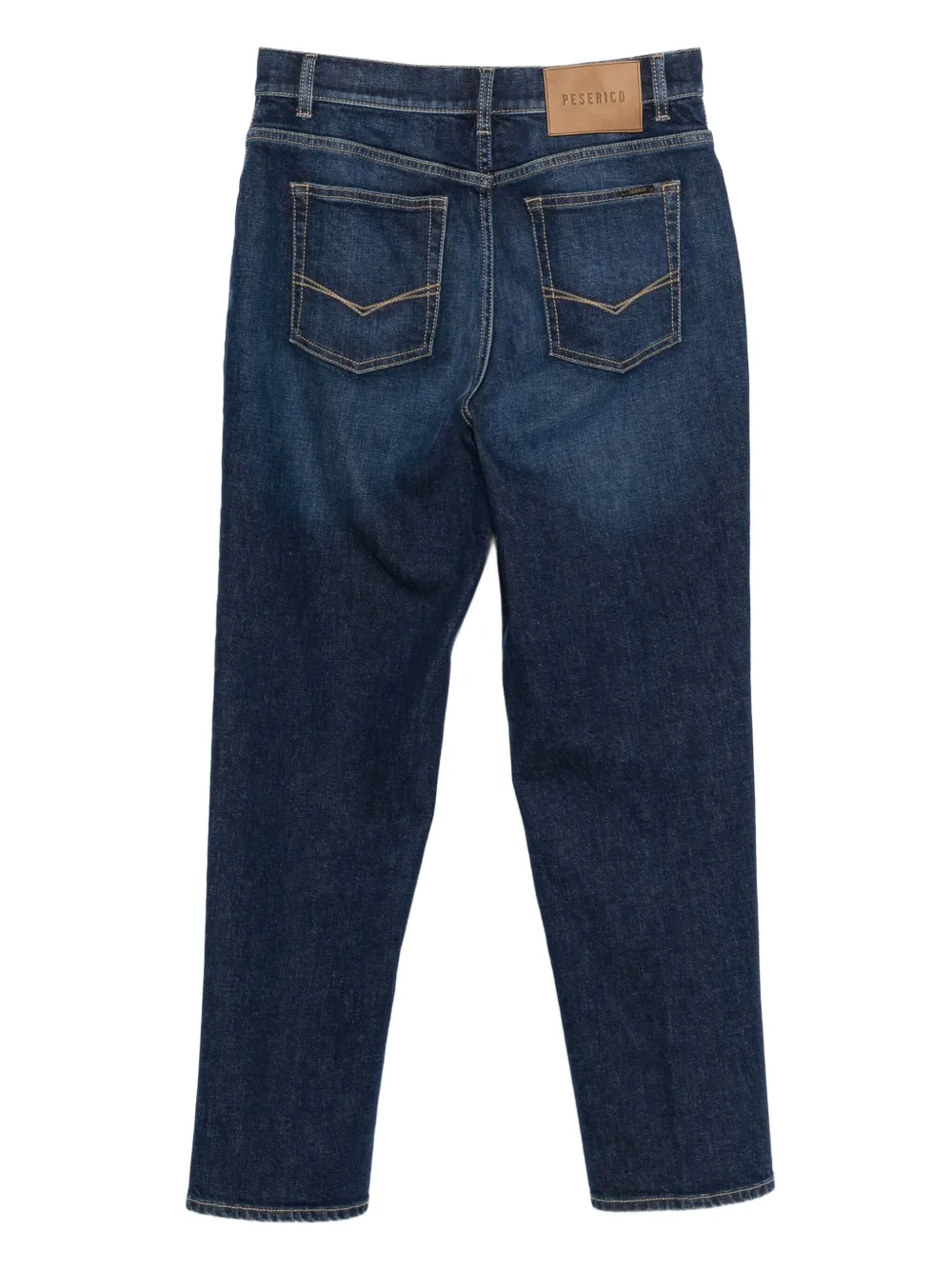 Peserico Jeans met vijf zakken - Blauw