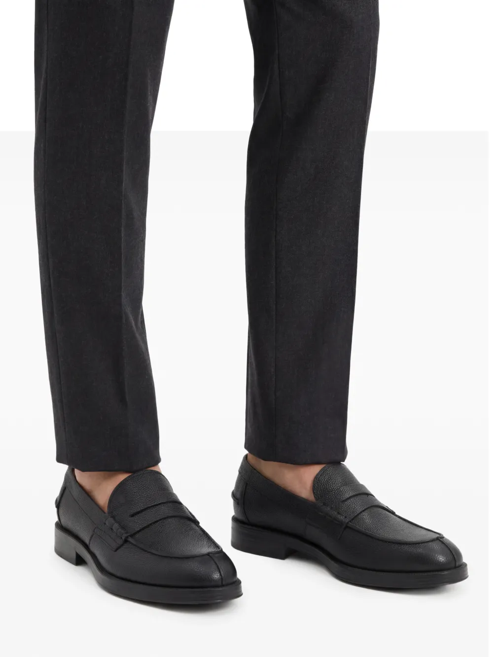 Tod's Leren loafers Zwart