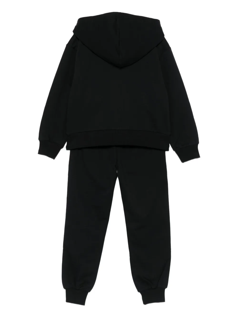 Moschino Kids teddy-print tracksuit set Zwart