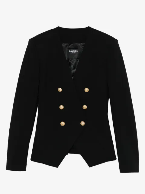 Balmain Kids Doppelreihiger Blazer