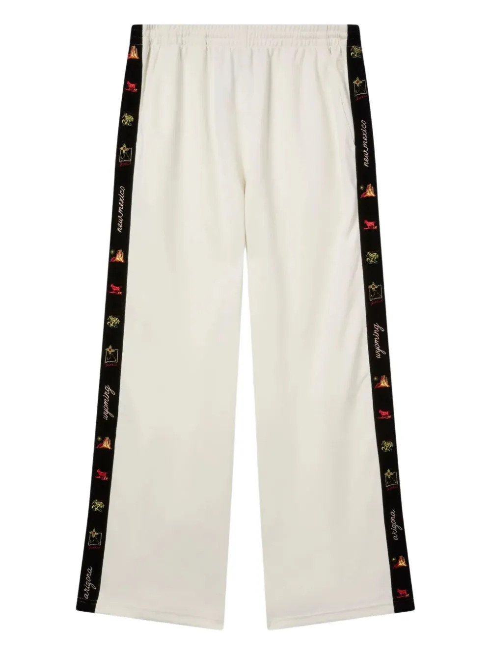 Champion embroidered-stripes trousers | White | Image 1