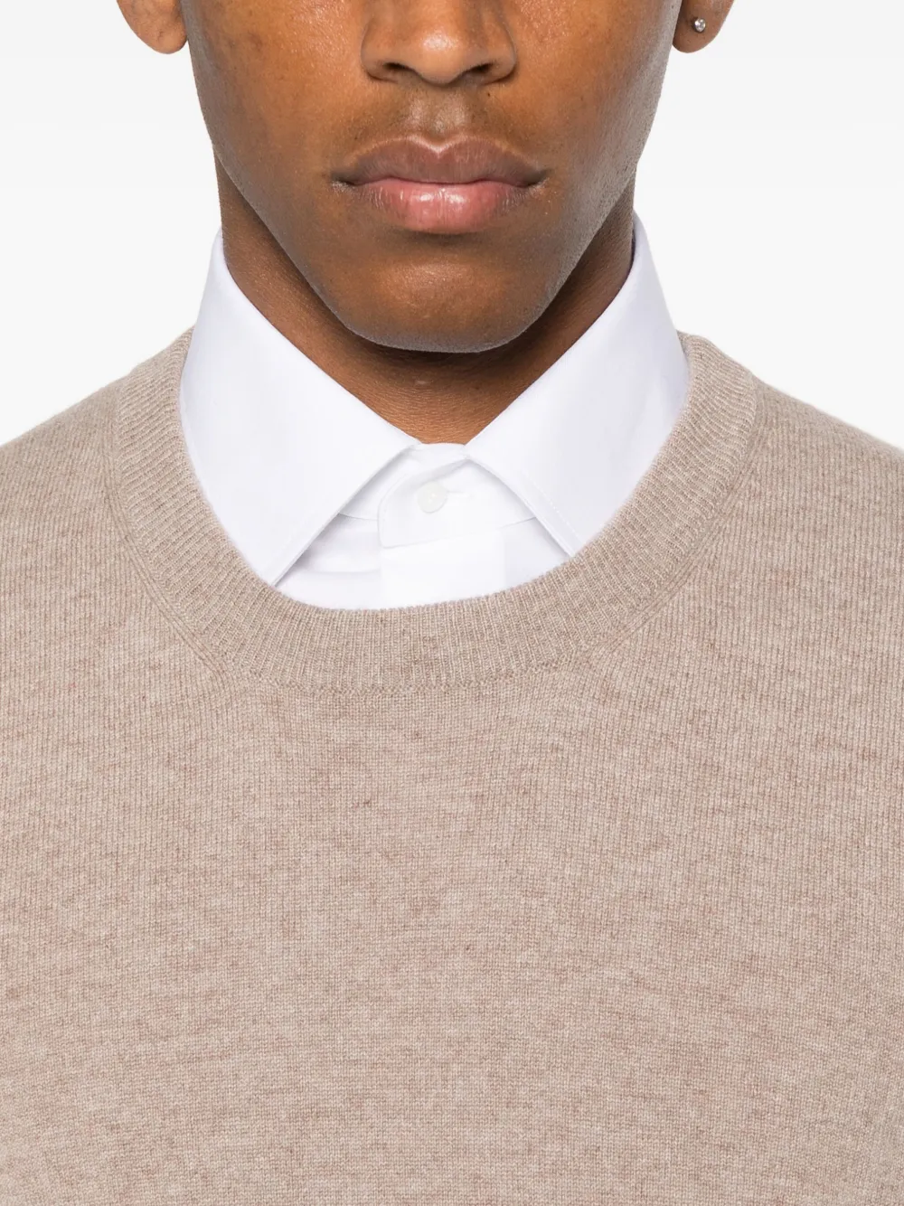 Brunello Cucinelli crew-neck cashmere sweaters Bruin