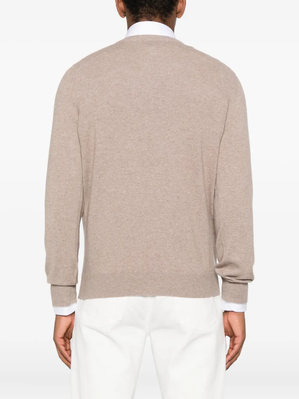 Brunello Cucinelli crew-neck cashmere sweaters Bruin