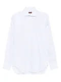 Barba checked shirt - White