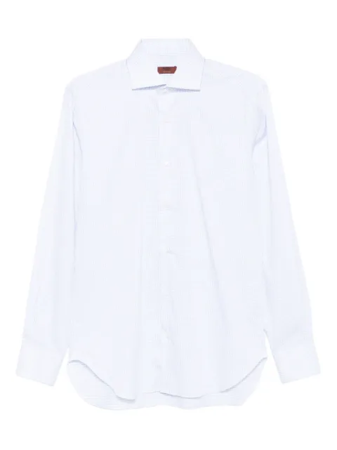 Barba checked shirt