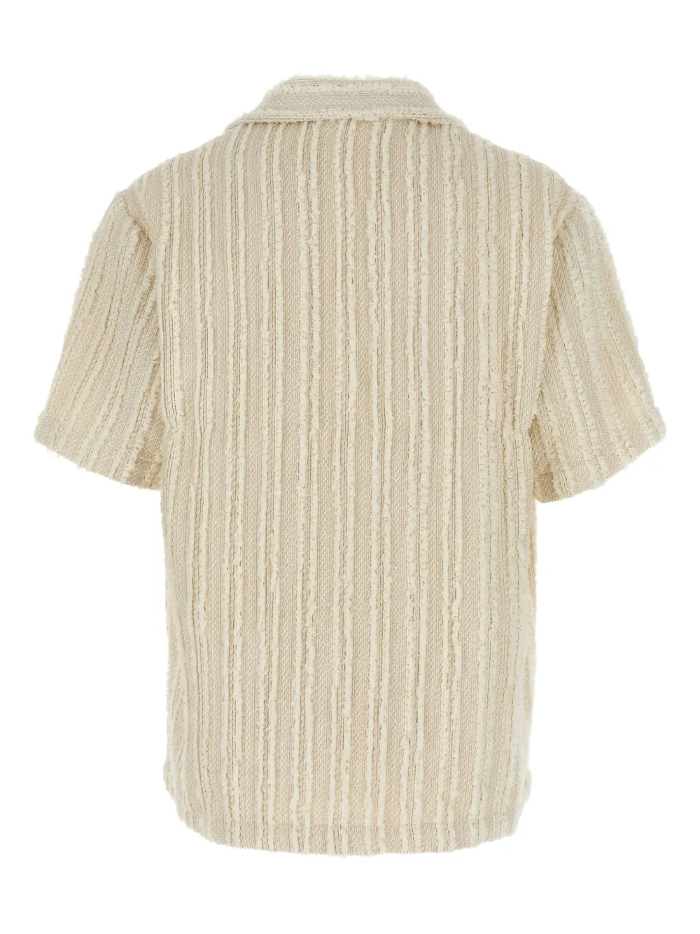 Séfr stripe-pattern shirt - Beige