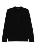 Zanone virgin-wool button-front shirt - Black