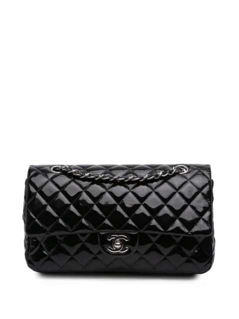 CHANEL Pre-Owned 2014-2015 Medium Classic Patent Double Flap shoulder bag
