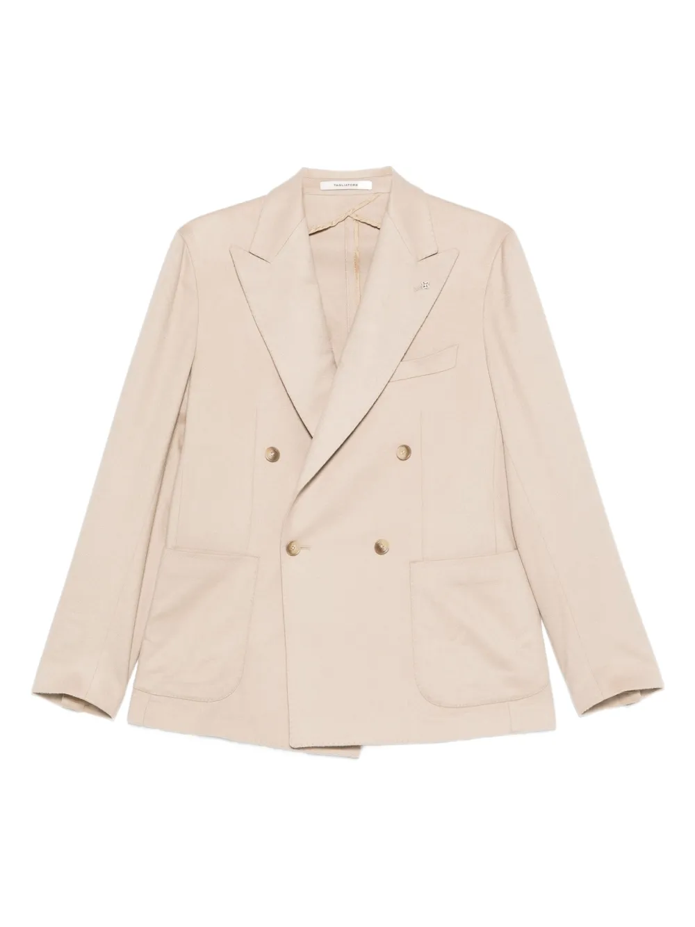 Tagliatore double-breasted blazer Beige