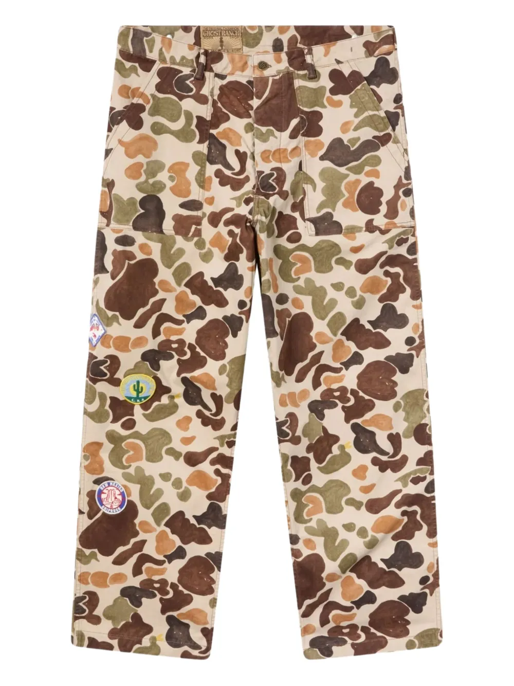 Champion camouflage patch trousers | Neutrals | Image 1