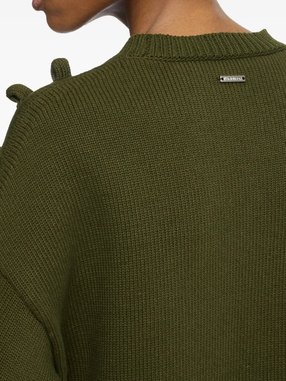JW Anderson textured jumper Groen