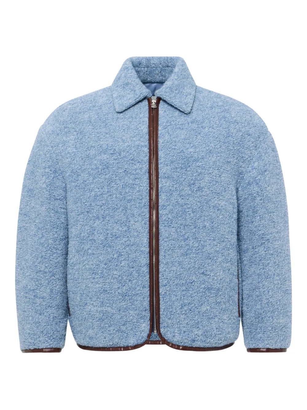 zip-up bomber jacket