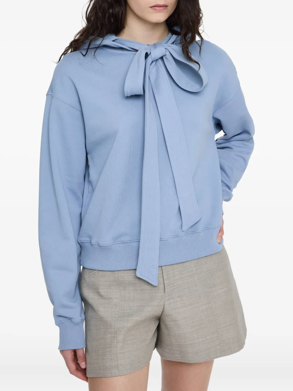 JW Anderson Hoodie van biologisch katoen Blauw