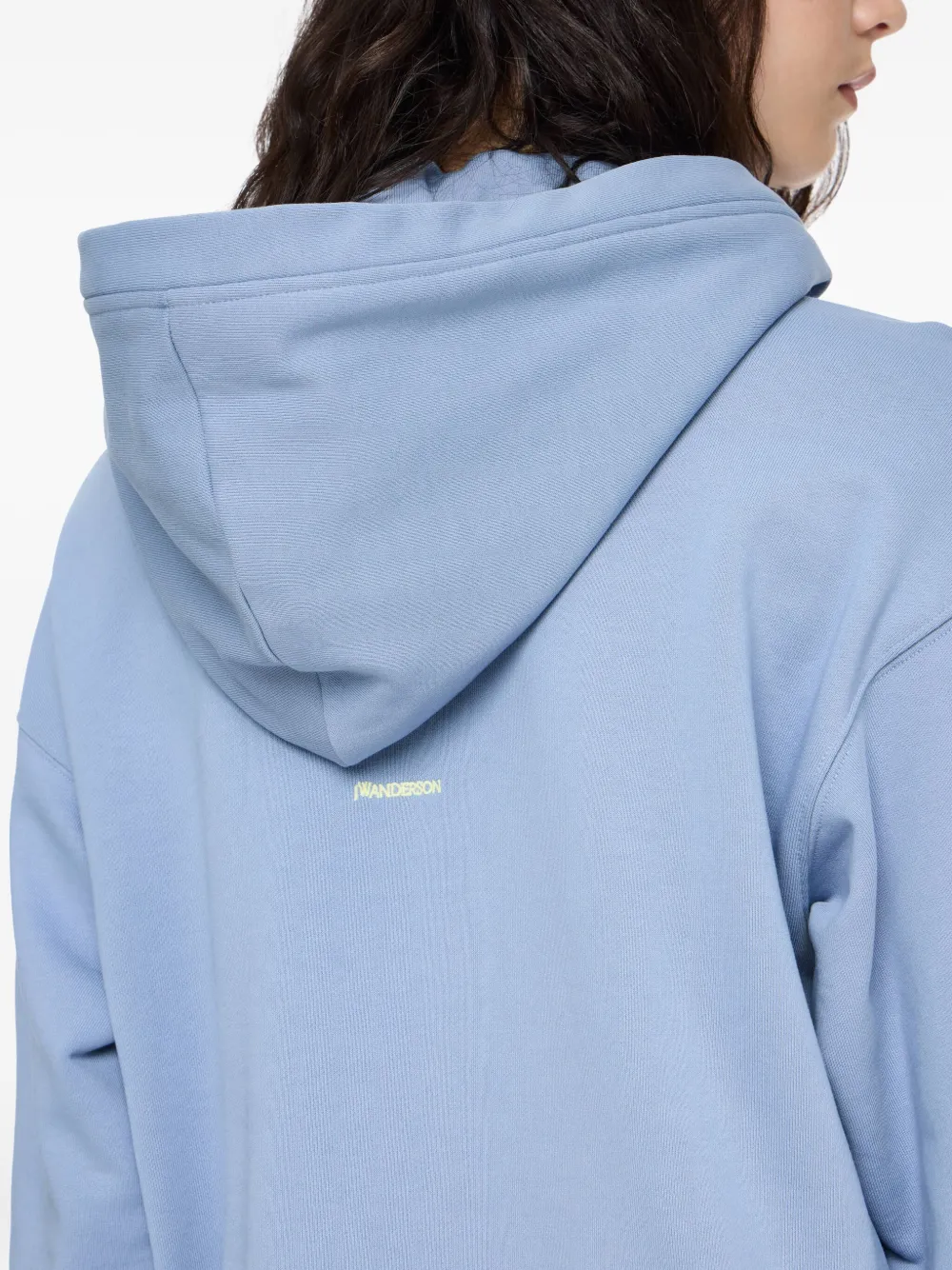 JW Anderson Hoodie van biologisch katoen Blauw