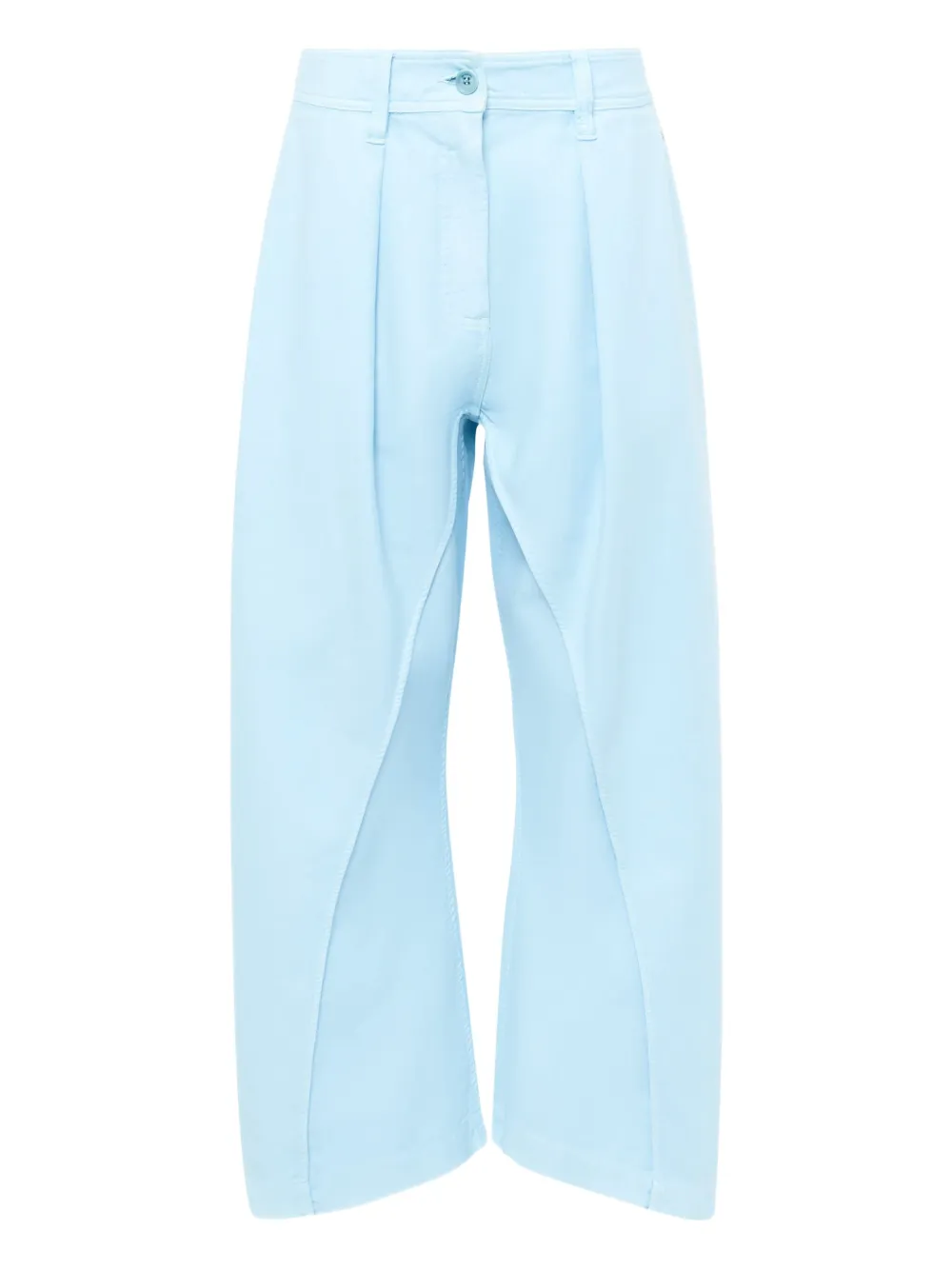 pleated panel trousers