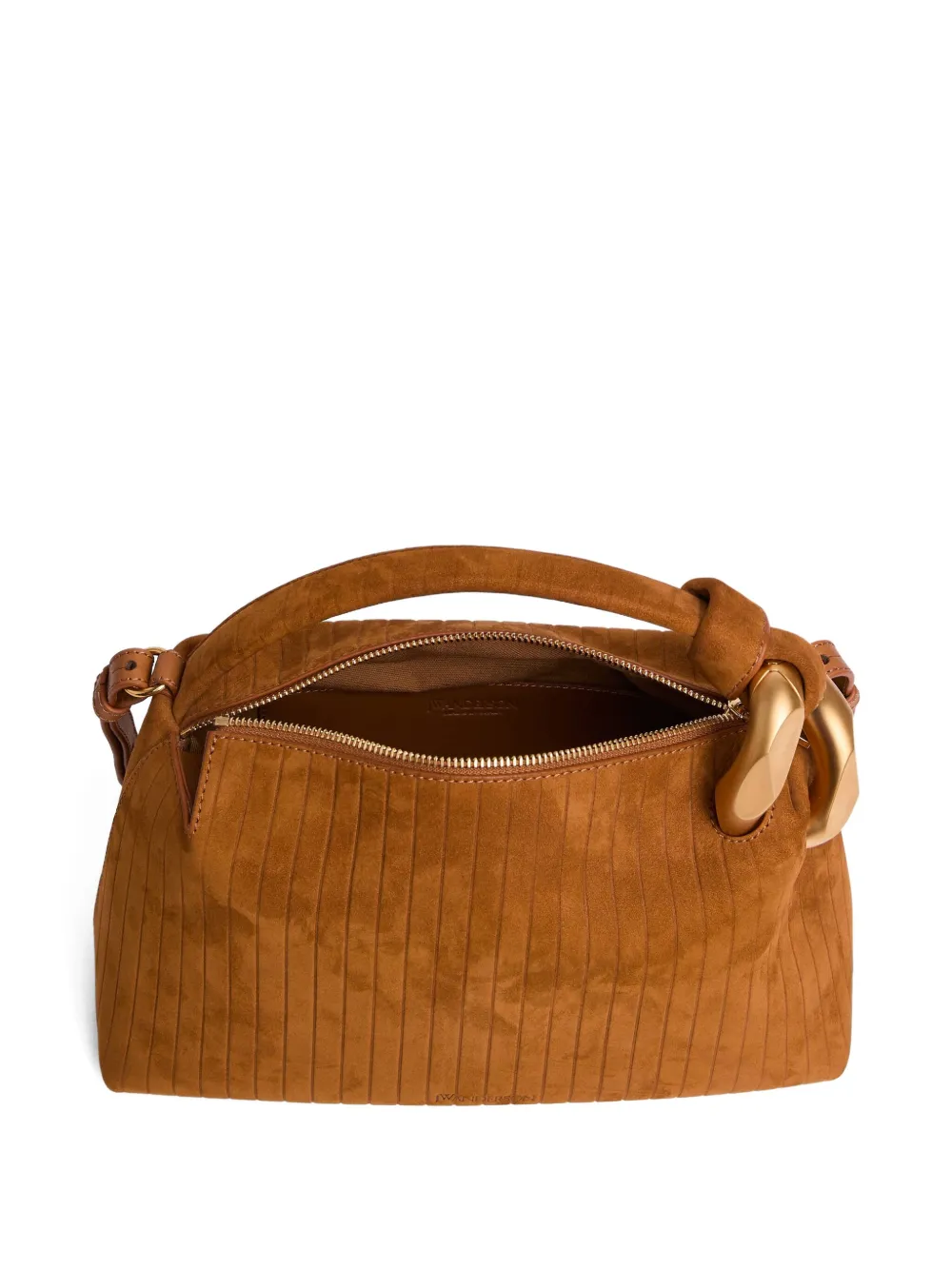 JW Anderson JWA Corner suède shopper Bruin
