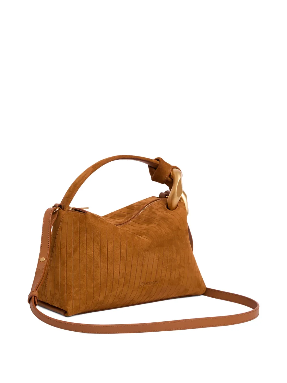 JW Anderson JWA Corner suède shopper Bruin