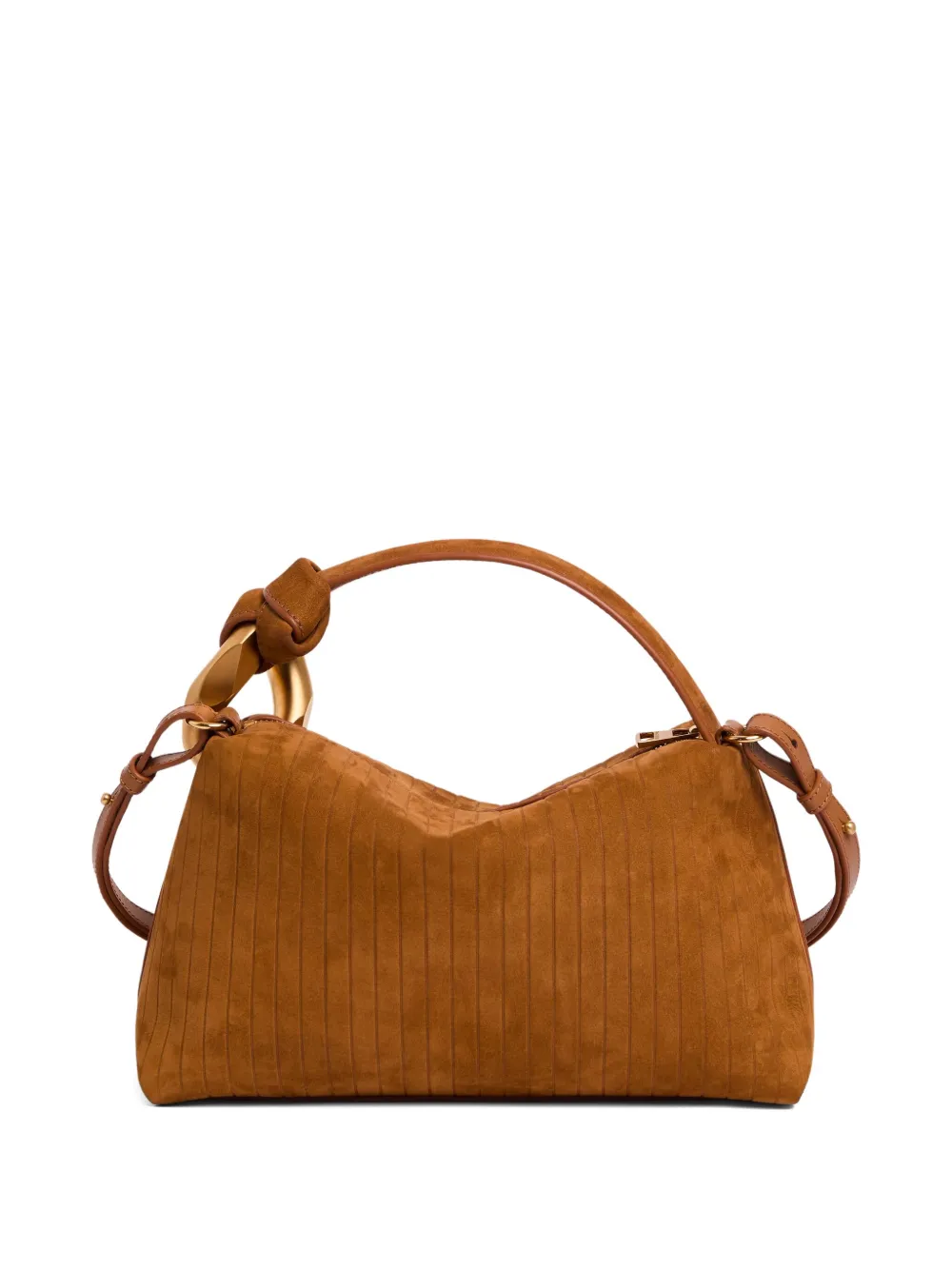 JW Anderson JWA Corner suède shopper Bruin