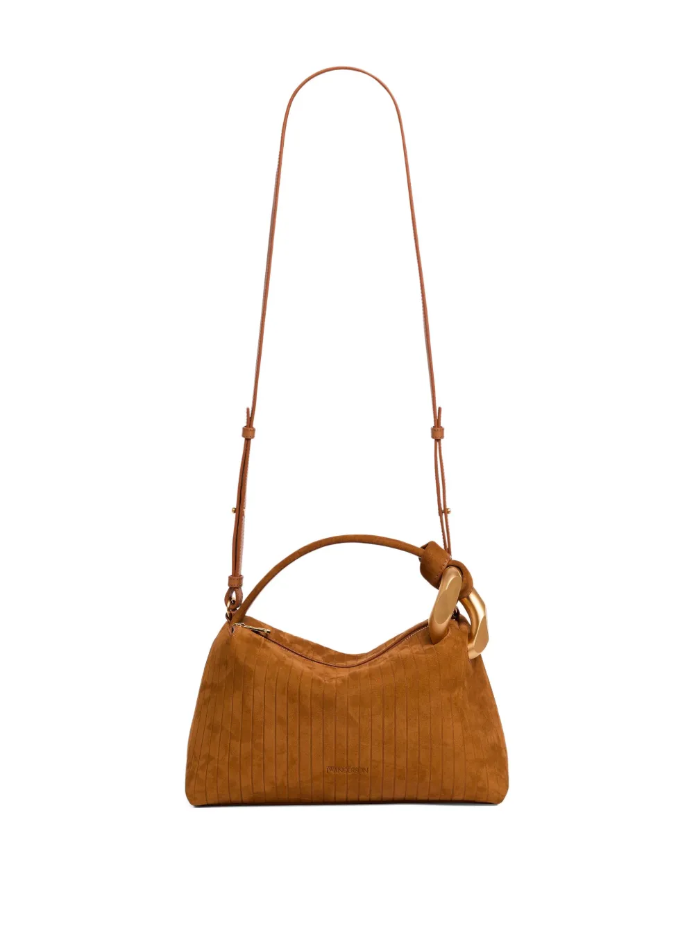 JW Anderson JWA Corner suède shopper Bruin