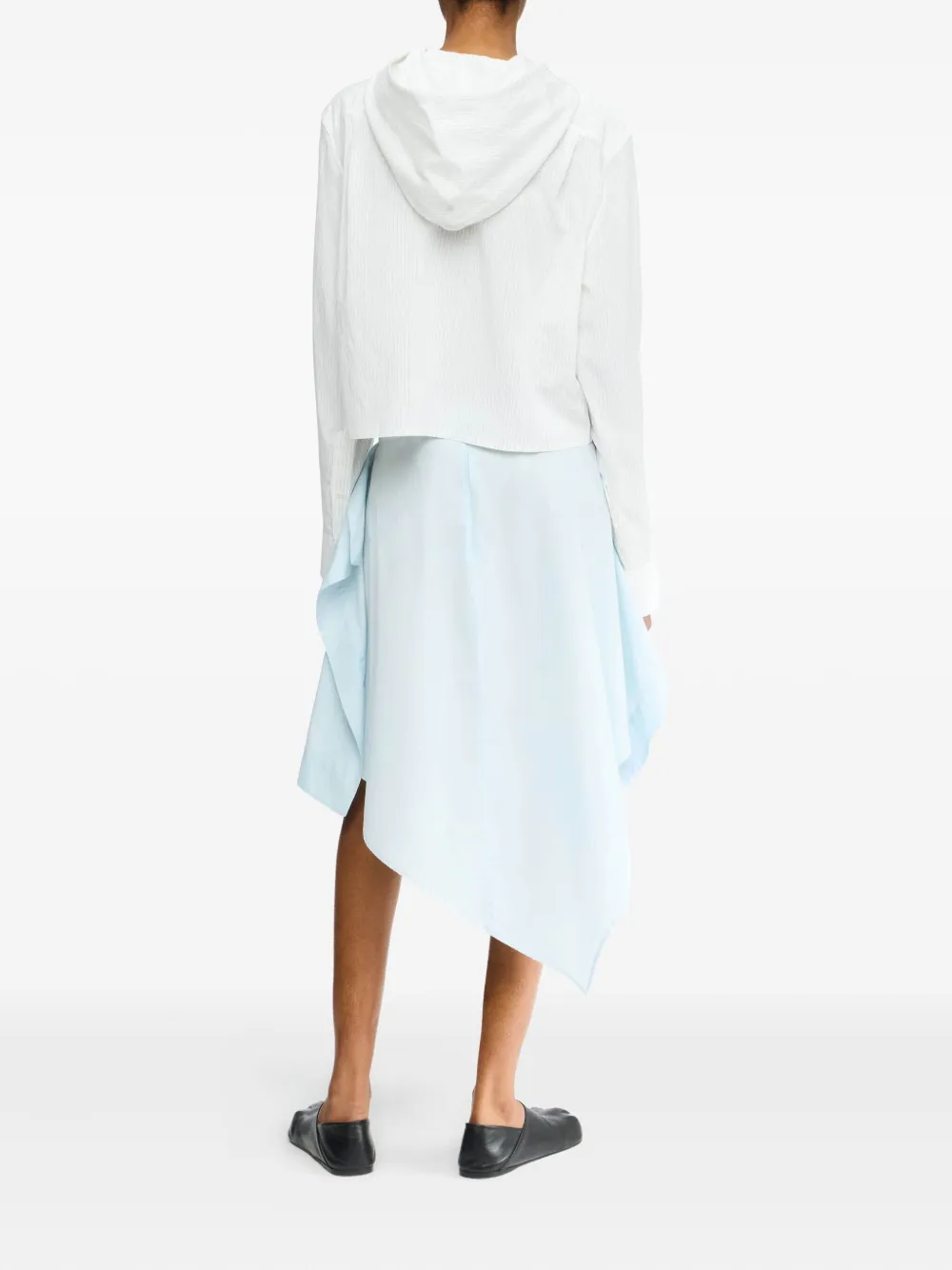 JW Anderson Rok met ruches Blauw