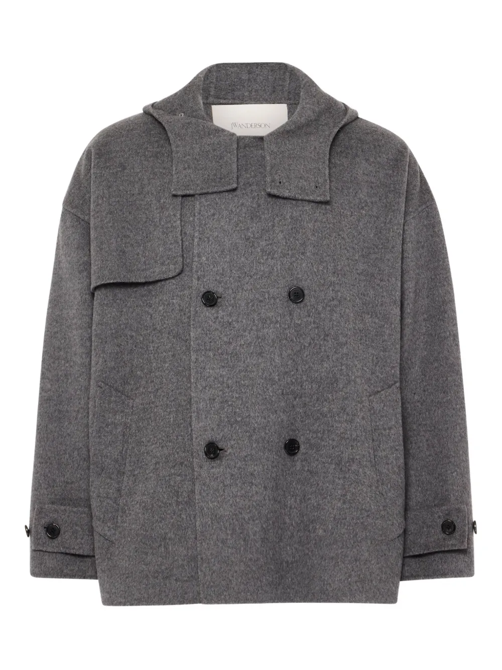 JW Anderson Jas met capuchon Grijs