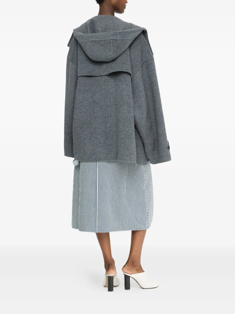 JW Anderson Jas met capuchon Grijs