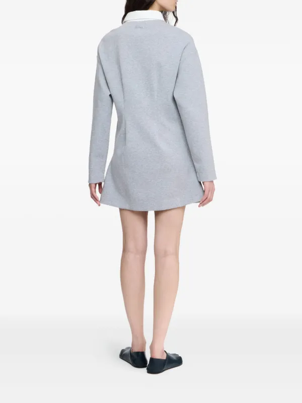 grey polo dress Polo Ralph Lauren Jersey Short Sleeve T-shirt Dress in Cobblestone Heather