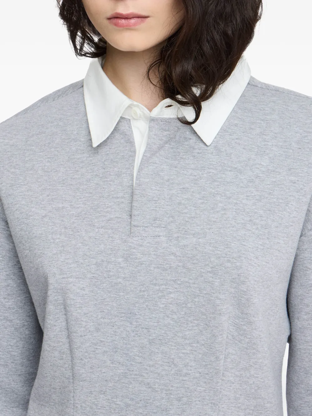 JW Anderson Polojurk met lange mouwen Grijs