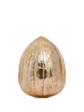 JW Anderson walnut-shell clutch bag - Gold