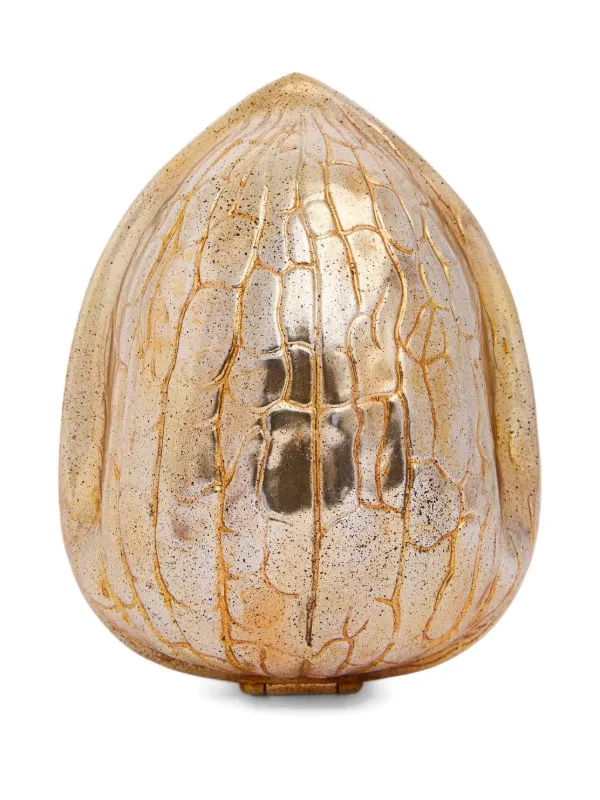 JW Anderson walnut-shell Clutch Bag | Gold | FARFETCH