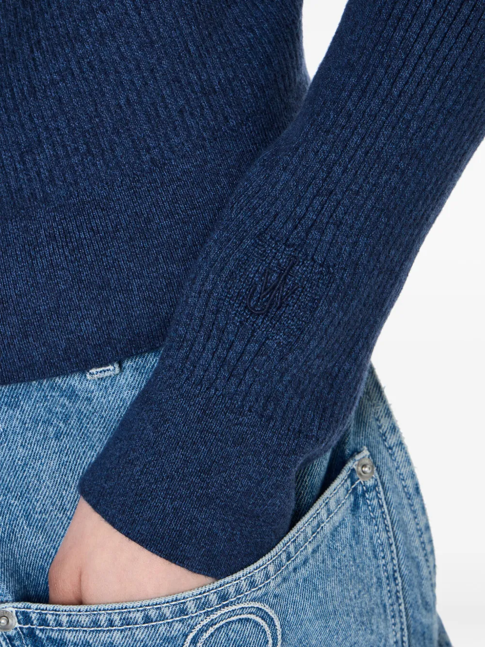 JW Anderson Vest met rits Blauw