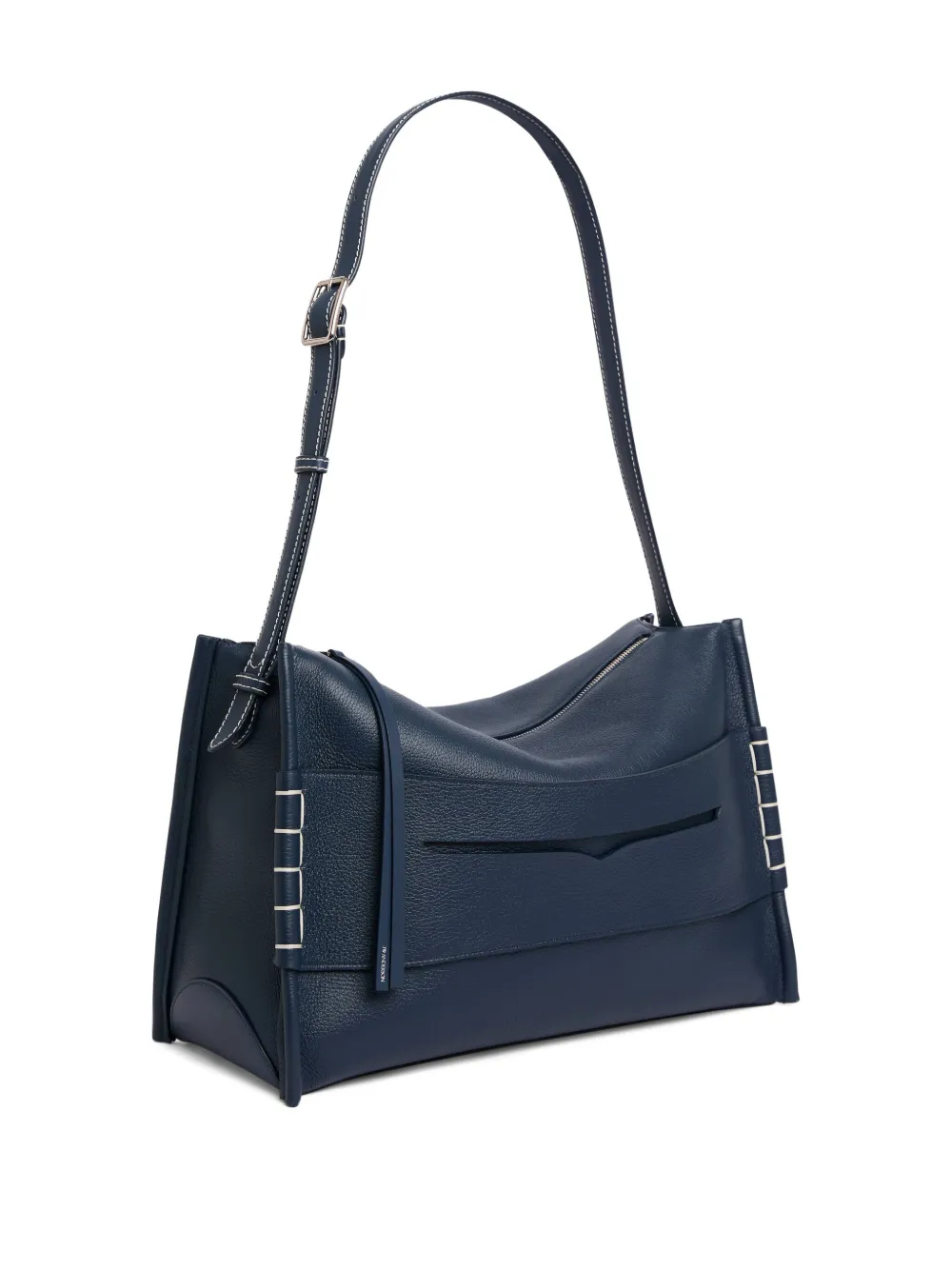 Jw Anderson Messenger Leather Shoulder Bag In Blue