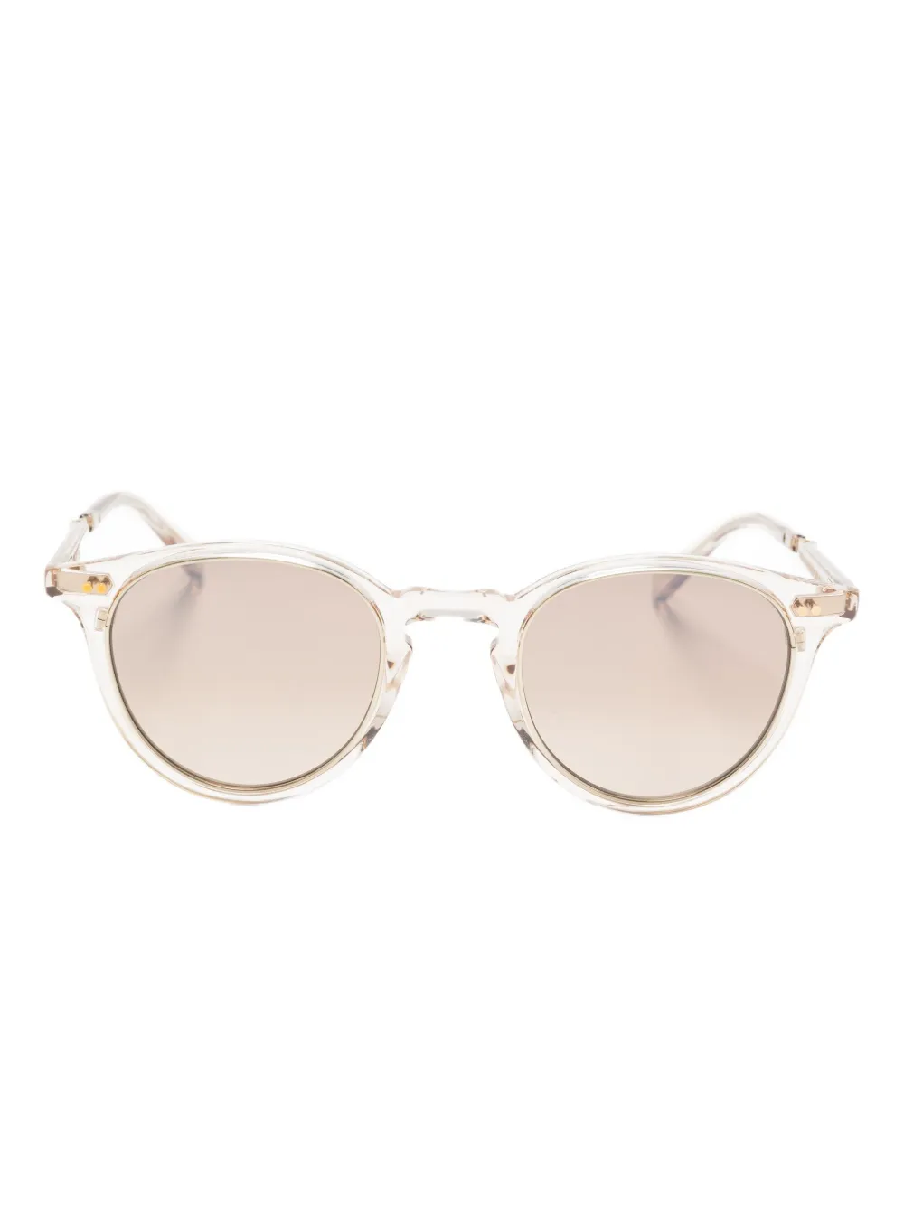 MR. LEIGHT Marmont II round-frame sunglasses - Oro